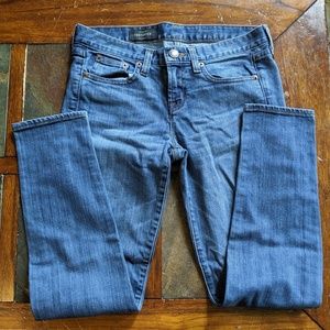 J. Crew Toothpick Jeans